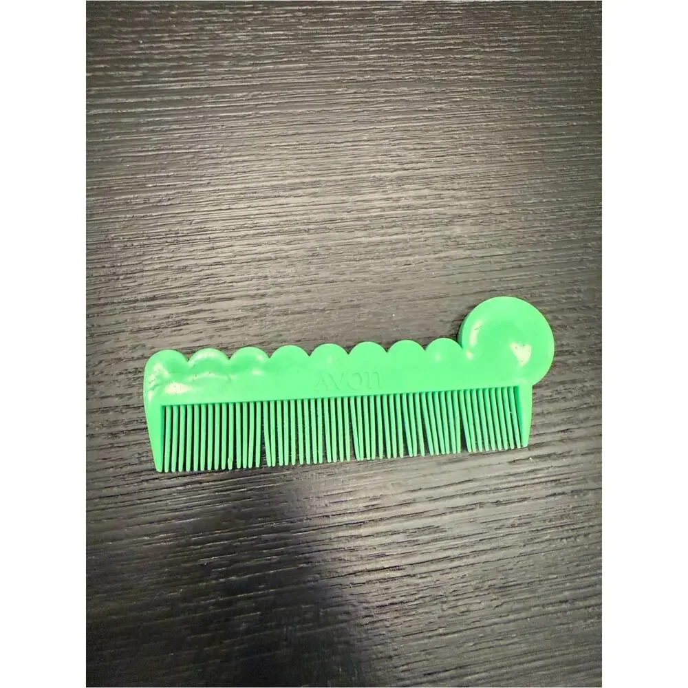 Vintage AVON Curly Caterpillar Novelty Children's Comb Hairbrush